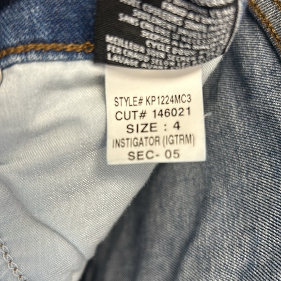 KUT from the Kloth frayed hem skinny jeans size 4 - Picture 4 of 4